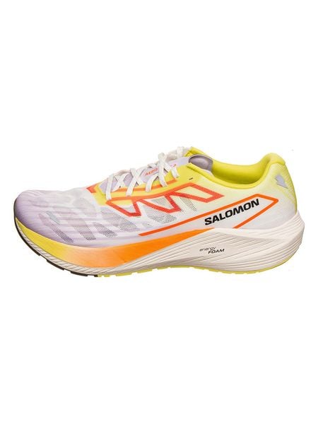SALOMON Buty "Aero Volt 2" w kolorze biało-pomarańczowo-żółtym do biegania rozmiar: 46. Białe obuwie do biegania damskie Salomon. Za 460.12 zł.