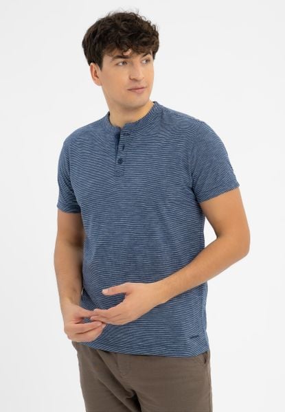 T-shirt ze stójką TM-LAB. T-shirty męskie Volcano, l, bez wzorów, z bawełny, bez kołnierzyka. Za 79.99 zł.