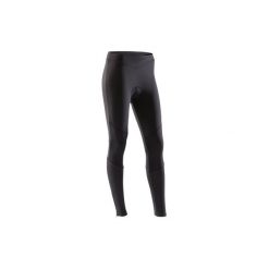 Spodnie Na Rower Roadcycling 500 Damskie. Czarne spodnie materiałowe damskie TRIBAN, bez wzorów, z elastanu. Za 99.99 zł.