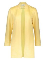 ONLY Płaszcz przejściowy w kolorze żółtym rozmiar: M. Żółte płaszcze damskie Only, m, bez wzorów. Za 130.99 zł.