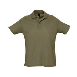 Męska Koszulka Polo Summer II. Czarne koszulki polo męskie SOL'S, m, bez wzorów, z bawełny, bez ramiączek. Za 64.99 zł.