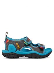 Keen Sandały Knotch Creek Ot 1027218 Niebieski. Niebieskie sandały dziewczęce Keen, z materiału, bez zapięcia. Za 139.99 zł.