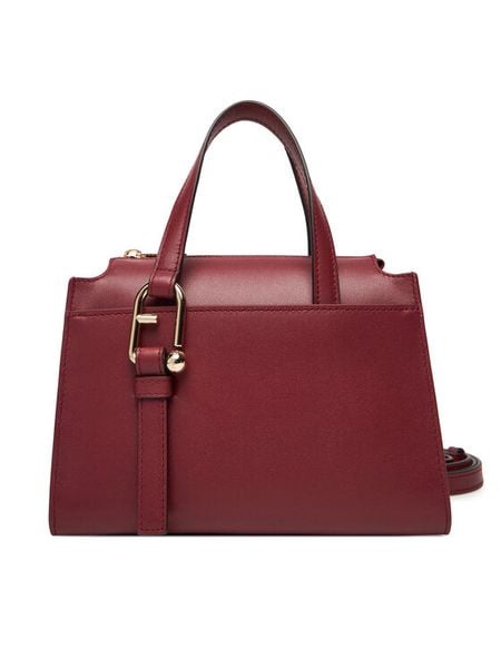 Furla Torebka Nuvola Small WB01337 BX2045 CN 0053S 1007 Bordowy. Czerwone torebki klasyczne damskie Furla, bez wzorów, ze skóry, bez dodatków. Za 1,089.00 zł.