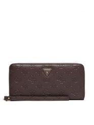 Guess Portfel Diana SLG SWPD97 27146 Brązowy. Brązowe portfele damskie Guess, z aplikacjami, ze skóry. Za 294.99 zł.