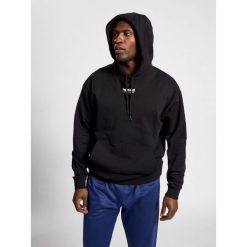 Bluza z kapturem Hummel Active Winter. Czarne bluzy sportowe damskie HUMMEL, bez wzorów, bez ramiączek, z kapturem. Za 252.00 zł.