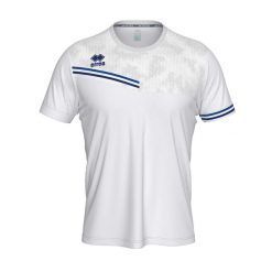 T-Shirt Errea Evan Koszulka Krótki Rękaw Ad Dorośli. Białe t-shirty męskie ERREA, m, bez wzorów, z materiału, bez kołnierzyka. Za 195.00 zł.