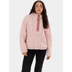 Bluza Damska Fundango Juniper Pile. Czerwone bluzy z kapturem damskie Fundango, z polaru. Za 319.90 zł.