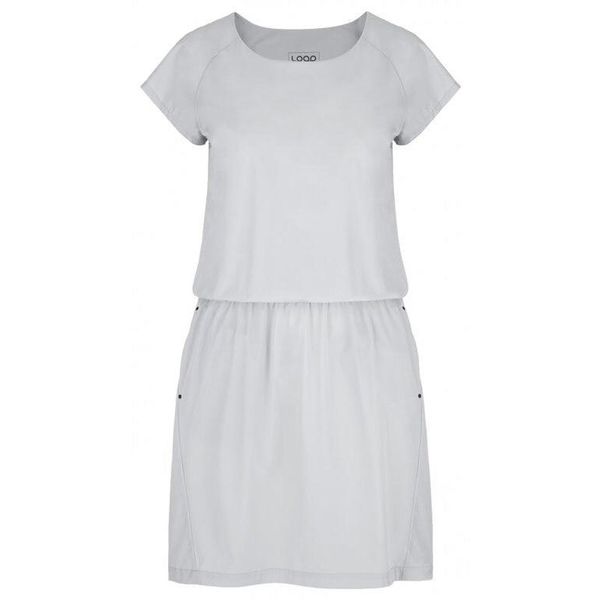 Sukienka sportowa damska Loap Umbria XL — lekka, szybkoschnąca. Fioletowe sukienki damskie GLENMUIR, xl, bez wzorów, sportowe, bez kołnierzyka, bez ramiączek, sportowe. Za 165.99 zł.