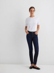 MAVI Dżinsy - Skinny fit - w kolorze granatowym rozmiar: W30/L30. Niebieskie jeansy damskie MAVI. Za 123.45 zł.