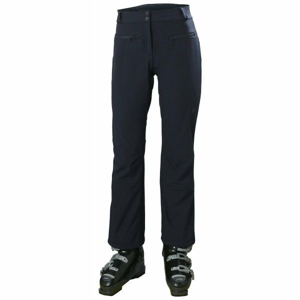 Spodnie narciarskie dla kobiet Helly Hansen Bellissimo 2. Niebieskie spodnie dresowe damskie Helly Hansen, bez wzorów, eleganckie. W wyprzedaży za 633.50 zł.