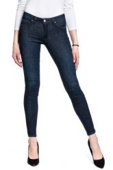 SPODNIE DAMSKIE LEE SCARLETT CLEAN ABERDEEN L526SIOE 112111910. Spodnie materiałowe damskie Lee, bez wzorów, z jeansu. Za 199.99 zł.