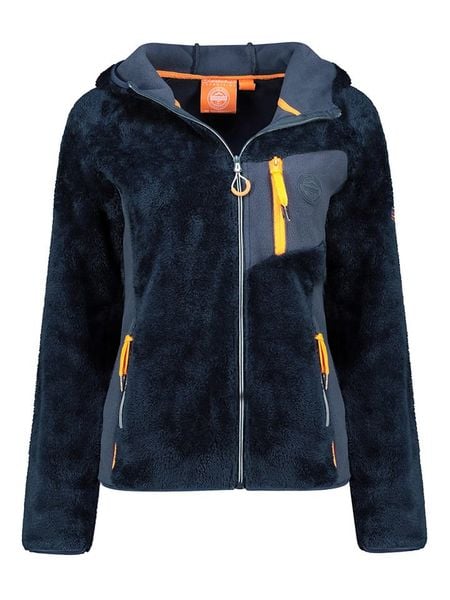 Canadian Peak Kurtka polarowa "Toscaneak" w kolorze granatowym rozmiar: L. Niebieskie kurtki damskie Canadian Peak, l, bez wzorów, z materiału, bez kaptura. Za 148.61 zł.