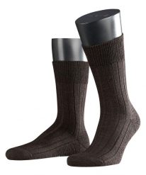 Skarpety Falke Teppich Im Schuh. Brązowe skarpetki męskie Falke, bez wzorów, z materiału. Za 136.00 zł.