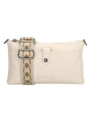 Beagles Torebka "Malaga" w kolorze kremowym - 24 x 14 x 2 cm rozmiar: onesize. Brązowe torebki klasyczne damskie Beagles, bez wzorów, z materiału, małe, bez dodatków. Za 65.99 zł.