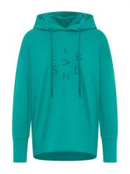 ELBSAND Bluza "Alster" w kolorze turkusowym rozmiar: S. Niebieskie bluzy z kapturem damskie ELBSAND, s. Za 131.74 zł.