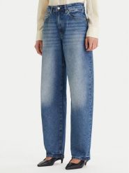 Tommy Hilfiger Jeansy WW0WW48535 Niebieski Barrel Fit. Niebieskie jeansy damskie Tommy Hilfiger. Za 529.99 zł.