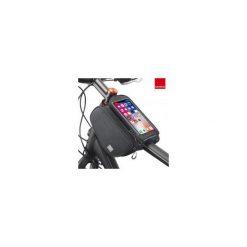 Torba rowerowa na ramę Sahoo. Czarne torebki klasyczne damskie SAHOO, bez wzorów, z poliesteru, bez dodatków. Za 74.90 zł.