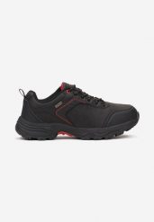 Czarno-Czerwone Buty Trekkingowe Cecrol. Czarne buty trekkingowe męskie Born2be, z nubiku, przed kostkę, bez zapięcia, wspinaczkowe. Za 169.99 zł.