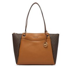 Torebka MICHAEL Michael Kors. Brązowe torebki klasyczne damskie MICHAEL Michael Kors, bez wzorów, bez dodatków. Za 1,469.00 zł.