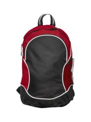 Clique Basic Backpack - sportowy plecak z non-woven – red. Czerwone plecaki damskie CLIQUE, bez wzorów, sportowe. Za 104.22 zł.
