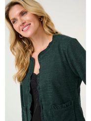 Cream Kardigan "Mellie" w kolorze ciemnozielonym rozmiar: XL. Zielone kardigany damskie Cream, xl, bez wzorów. Za 113.99 zł.