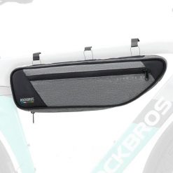 Torba rowerowa pod ramę wodoodporna. Brązowe torby męskie na ramię ROCKBROS, bez wzorów, z materiału, bez dodatków. Za 327.99 zł.