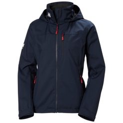 Kurtka uniwersalna damska Helly Hansen Crew. Niebieskie kurtki damskie Helly Hansen, uniwersalny, bez wzorów, z syntetyku, z kapturem. Za 539.00 zł.