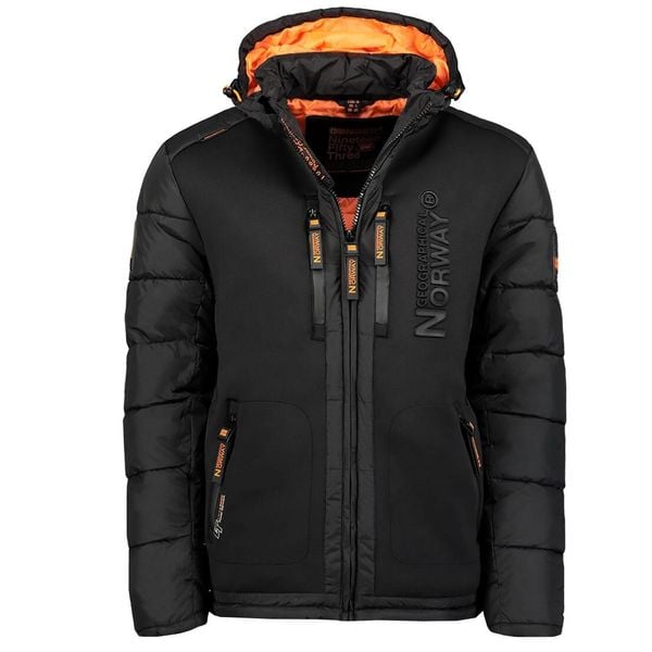 Geographical Norway BEACHWOOD – męska kurtka softshell, czarna/pomarańcz. Brązowe kurtki męskie Geographical Norway, m, bez wzorów, z elastanu. Za 319.00 zł.