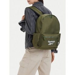Plecak Reebok. Zielone plecaki damskie Reebok, bez wzorów, sportowe. Za 69.99 zł.