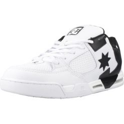 Buty DC DC COMMAND Biały. Białe buty trekkingowe męskie DC Shoes, ze skóry, bez zapięcia, trekkingowe. Za 427.69 zł.