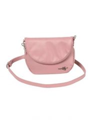 Torebka crossbody z rozszerzalną klapą – Dusty Rose 1,5L Meatfly. Czerwone torebki klasyczne damskie Meatfly, bez wzorów, z materiału, bez dodatków. Za 152.99 zł.