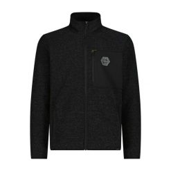 Bluza polarowa męska CMP 35H3907 Melange Knitted. Szare bluzy bez kaptura męskie CMP, m, z polaru. Za 329.99 zł.