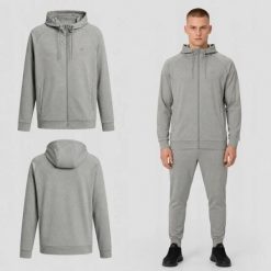 BLUZA MĘSKA SPORTOWA 4F TRENINGOWA SZYBKOSCHNĄCA M631 KOLOR SZARY. Szare bluzy bez kaptura męskie 4f, bez wzorów, z materiału, sportowe, bez kołnierzyka, bez ramiączek. Za 147.61 zł.