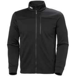 Kurtka polarowa męska Helly Hansen Crew Fleece Jacket. Czarne kurtki męskie Helly Hansen, m, bez wzorów, z polaru, sportowe, bez kaptura. W wyprzedaży za 410.10 zł.
