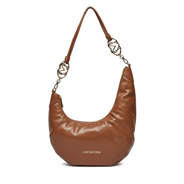 Torebka LOVE MOSCHINO. Brązowe torebki klasyczne damskie Love Moschino, bez wzorów, bez dodatków. Za 729.99 zł.