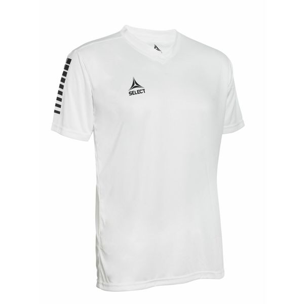 SELECT Koszulka PISA white. Białe t-shirty sportowe męskie Select, m, z materiału, bez ramiączek, do piłki nożnej. Za 101.60 zł.