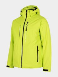 4F Kurtka narciarska w kolorze zielonym rozmiar: XXL. Zielone kurtki narciarskie i snowboardowe damskie 4f, m, bez wzorów, bez kaptura, narciarskie. Za 274.75 zł.