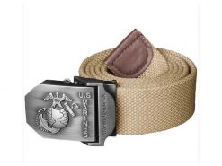 Pasek parciany USMC. Zielone paski męskie HELIKON-TEX, bez wzorów, z materiału. Za 60.99 zł.