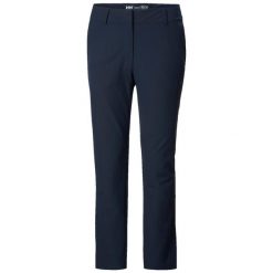 Spodnie narciarskie dla kobiet Helly Hansen QD. Niebieskie spodnie dresowe damskie Helly Hansen, na zimę, bez wzorów. Za 360.00 zł.