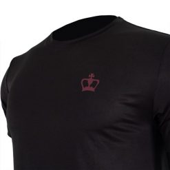 T-shirt Black Crown Cancun. Czarne t-shirty damskie BLACK CROWN, s, bez wzorów, z jersey, bez kołnierzyka. Za 142.65 zł.