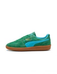 Buty Palermo Vintage Update Archive Gree. Zielone buty sportowe na co dzień męskie Puma, ze skóry, bez zapięcia. Za 425.30 zł.