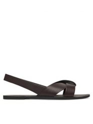 Vagabond Shoemakers Sandały Tia 2.0 5531-001-35 Brązowy. Brązowe sandały damskie Vagabond Shoemakers, bez wzorów, ze skóry, bez obcasa, na płaskiej podeszwie. Za 429.99 zł.