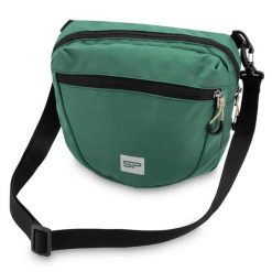 Torba sportowa na ramię Spokey Croco. Czarne torby męskie na ramię Spokey, bez wzorów, z materiału, na ramię, duże. Za 36.99 zł.