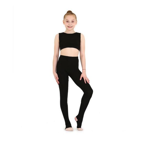 Legginsy do Gimnastyki Artystycznej z półstopą INDIGO. Czarne legginsy damskie INDIGO SPORTS, uniwersalny, bez wzorów. Za 96.00 zł.