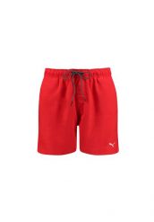 Kąpielówki męskie Puma Mid Shorts. Czerwone kąpielówki męskie Puma, m, bez wzorów, z materiału, do pływania. Za 152.99 zł.