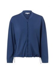 Marie Lund kurtka dresowa Kobiety niebieski, XS. Niebieskie kurtki damskie Marie Lund, uniwersalny, bez wzorów, z dresówki, bez kaptura. Za 199.95 zł.