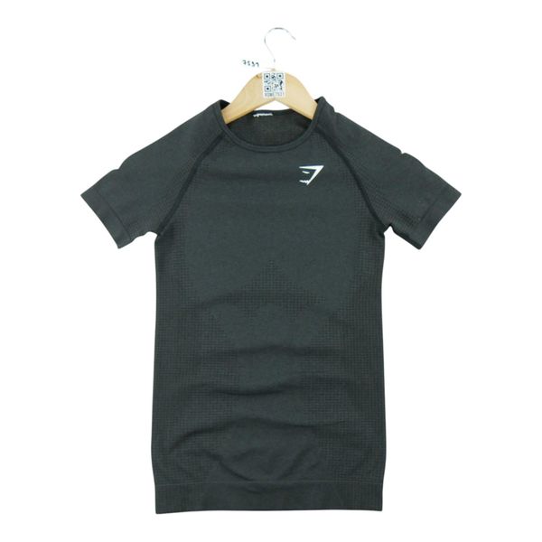 Second life - T-shirt męski do treningu Gymshark - Jak nowy. Czarne t-shirty męskie Gymshark, l, bez wzorów, z tkaniny, bez kołnierzyka. Za 85.16 zł.