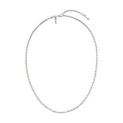 Purelei Purelei Naszyjnik Gleam Naszyjniki 1 ct Damski. Szare naszyjniki damskie Purelei, na imprezę, srebrne. Za 364.29 zł.