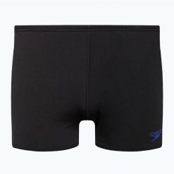 Bokserki kąpielowe męskie Speedo Tech Panel. Czarne kąpielówki męskie Speedo, m, bez wzorów, do pływania. Za 99.99 zł.