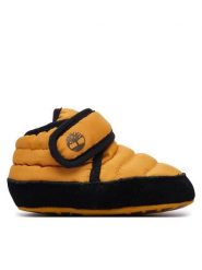 Timberland Śniegowce Crib Bootie TB0A6EF2A4L1 Brązowy jasny. Brązowe śniegowce dziewczęce Timberland, z materiału. Za 179.99 zł.